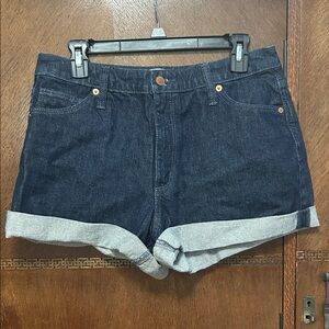 Universal Thread Dark Blue Jean Shorts 5 pockets size 10